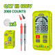 Multimètre digital 600V CAT III DTDM1505 Dyllu