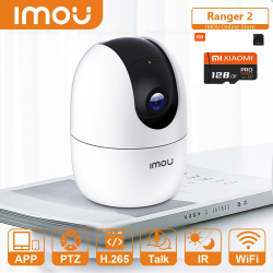 Dahua Imou Ranger2 – 360° Tracking Intelligent Surveillance Camera with 128Go Memory card