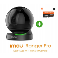 Caméra Surveillance WiFi Interieur Caméra 360° Connectée 1080P Dahua Imou Ranger Pro IPC-A26H avec carte mémoire 128Go Caméra Surveillance WiFi Interieur Caméra 360° Connectée 1080P Dahua Imou Ranger Pro IPC-A26H avec carte mémoire 128Go
