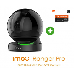 Dahua Imou Ranger Pro IPC-A26H WiFi Indoor Surveillance Camera 360° Connected 1080P with 128 go Tfcard