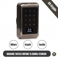 Clavier de contrôle d'accès tactile Mifare 13.56Mhz Robisan X5-crypté Clavier de contrôle d'accès tactile Mifare 13.56Mhz Robisan X5-crypté