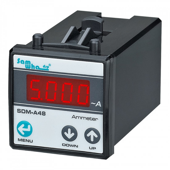 Ampèremètre numérique Compact et mince, compteur à panneau LED 9995A