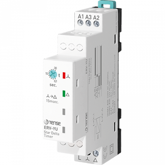 Minuterie de démarrage étoile/triangle TENSE ERV-YU