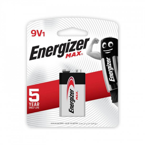 Pile alcaline ENERGIZER 9V1 MAX