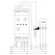 Relais de surveillance de phase réglable en asymétrie TENSE FKM-05F