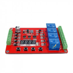 4 channels multifunction relay module timer 18 functions FRM04