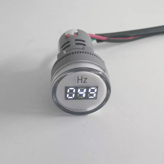 TOMZN AC 0-100Hz 22MM LED indicateur de fréquence témoin lumineux 5 Couleurs TOMZN AC 0-100Hz 22MM LED indicateur de fréquence témoin lumineux 5 Couleurs