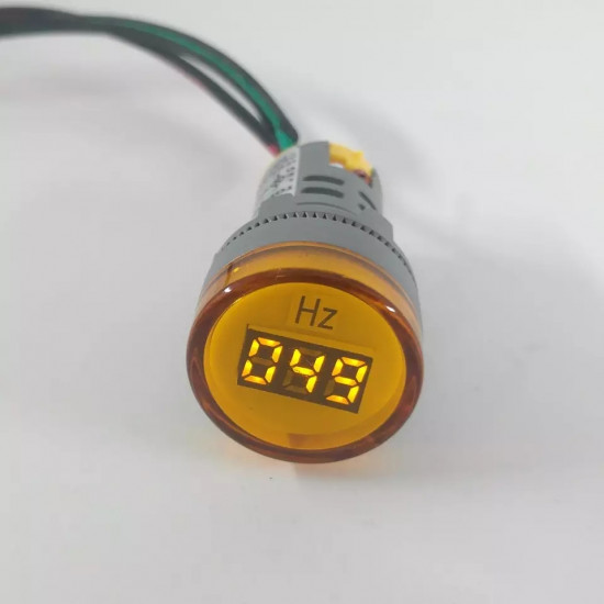 TOMZN AC 0-100Hz 22MM LED indicateur de fréquence témoin lumineux 5 Couleurs