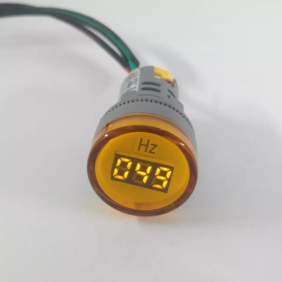 TOMZN AC 0-100Hz 22MM LED indicateur de fréquence témoin lumineux 5 Couleurs TOMZN AC 0-100Hz 22MM LED indicateur de fréquence témoin lumineux 5 Couleurs