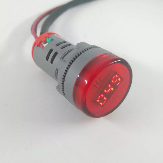 TOMZN AC 0-100Hz 22MM LED indicateur de fréquence témoin lumineux 5 Couleurs TOMZN AC 0-100Hz 22MM LED indicateur de fréquence témoin lumineux 5 Couleurs