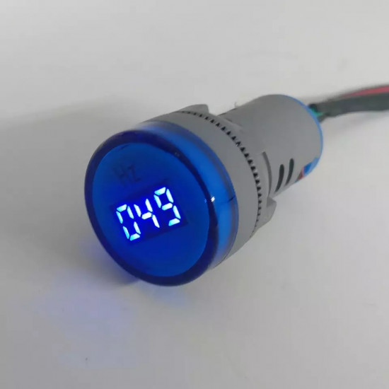 TOMZN AC 0-100Hz 22MM LED indicateur de fréquence témoin lumineux 5 Couleurs TOMZN AC 0-100Hz 22MM LED indicateur de fréquence témoin lumineux 5 Couleurs