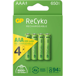 Pile rechargeable Recyko GP R3 AAA Pile rechargeable Recyko GP R3 AAA