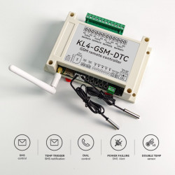 4 Channel Relay KL4-GSM SMS GSM APP Wireless Dial Controller GSM Receiver Switch