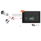 Tuya Video Doorbell with 7" Smart Monitor and Door Access Control with NVR Option GY-AHD7-2C White Tuya Video Doorbell with 7" Smart Monitor and Door Access Control with NVR Option GY-AHD7-2C White