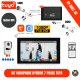 Tuya Video Doorbell with 7" Smart Monitor and Door Access Control with NVR Option GY-AHD7-2C White Tuya Video Doorbell with 7" Smart Monitor and Door Access Control with NVR Option GY-AHD7-2C White