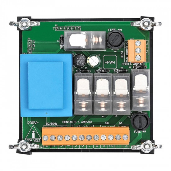 Contrôleur de ventilation et de température SAMHUA-DSP HP-54 à 4 niveaux avec capteur NTC 