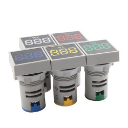 Compteur de fréquence Hertz à affichage numérique carré 22mm 0-99Hz Compteur de fréquence Hertz à affichage numérique carré 22mm 0-99Hz