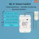 module de controle de température et humidité à distance wifi bluetooth Tuya TYTHE-D2 hygromètre connecté