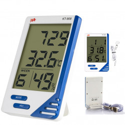 Hygrometer thermometer Met Groot Lcd Display KT-908 