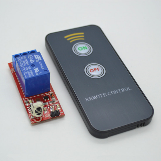 DC 12V 1 Channel Relay Module Infrared IR Remote Switch Control DC 12V 1 Channel Relay Module Infrared IR Remote Switch Control
