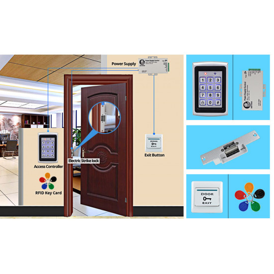 K10-C Door Access Control System Kit