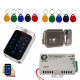 Set of Door Access Control System Kit RFID Keypad + Power Supply + Electric Lock Door Locks for Home SESDZ-003 Set of Door Access Control System Kit RFID Keypad + Power Supply + Electric Lock Door Locks for Home SESDZ-003