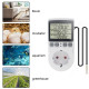 Digital Thermostat Socket Temperature Controller 16A 220V Ketotek KT3100 Digital Thermostat Socket Temperature Controller 16A 220V Ketotek KT3100