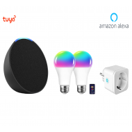 KIT Domtique Basique avec alexa echo POP sesdz-echo-pop1 KIT Domtique Basique avec alexa echo POP sesdz-echo-pop1