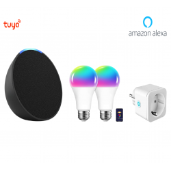 KIT Domtique Basique avec alexa echo POP sesdz-echo-pop1 KIT Domtique Basique avec alexa echo POP sesdz-echo-pop1