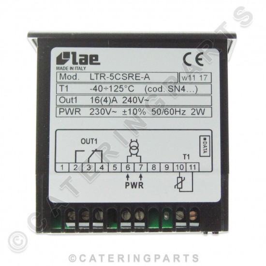 Electronic thermostat 1 relay LAE LTR-5CSRE 230V (X5) Electronic thermostat 1 relay LAE LTR-5CSRE 230V (X5)