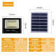 50W IP67 waterproof outdoor solar floodlight 50W IP67 waterproof outdoor solar floodlight