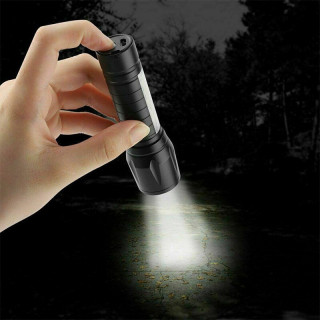 Mini lampe de poche porte-clés LED lampe torche COB Ultra