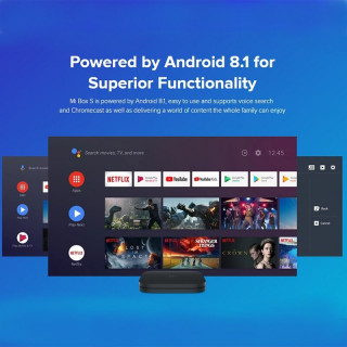 Xiaomi – Boîtier Smart TV Android 9.0, 4K HDR, 2 Go RAM, Version Mondiale,  8 Go de ROM DTS Dolby HD Décodeur Mi Box S Netflix Assistant Google
