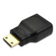 Adaptateur HDMI vers Mini compatible HDMI M-F