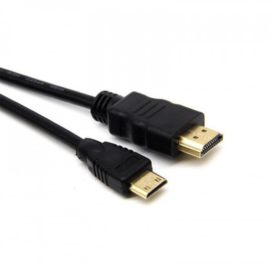 Mini HDMI to HDMI Cable Gold Plated 1080P Mini HDMI Cable 1.5M