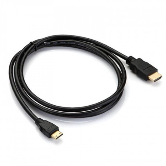 Mini HDMI to HDMI Cable Gold Plated 1080P Mini HDMI Cable 1.5M