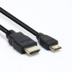 Mini HDMI to HDMI Cable Gold Plated 1080P Mini HDMI Cable 1.5M
