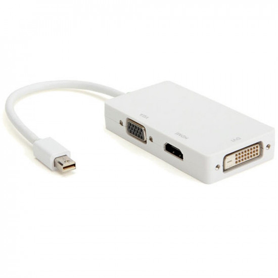 Convertisseur de Port d'affichage Mini Thunderbolt vers HDMI/VGA/DVI Convertisseur de Port d'affichage Mini Thunderbolt vers HDMI/VGA/DVI