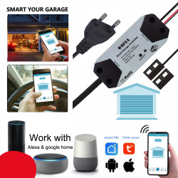 contrôleur de porte de Garage TUYA WIFi avec capteur filaire  WG-088 contrôleur de porte de Garage TUYA WIFi avec capteur filaire  WG-088