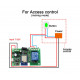 Module de Controle à distance Porte Garage  WIFI RF application Tuya 1CH 7-32V