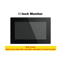 Moniteur Blanc 10 Pouce avec ecran tactile Pour visiophone hybride intélligent Tuya  AHD10 Moniteur Blanc 10 Pouce avec ecran tactile Pour visiophone hybride intélligent Tuya  AHD10