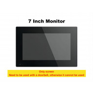 Moniteur Blanc 7 Pouce avec ecran tactile Pour visiophone hybride intélligent Tuya  AHD7 Moniteur Blanc 7 Pouce avec ecran tactile Pour visiophone hybride intélligent Tuya  AHD7