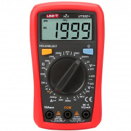 Multimètre numérique de résistance, UNI-T UT33D + Multimètre numérique de résistance, UNI-T UT33D +