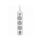 Rallonge Multiprise 3 U , 3 Usb , 2M , 10A modèle 352 Rallonge Multiprise 3 U , 3 Usb , 2M , 10A modèle 352