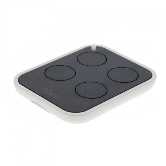 Télécommande 4 boutons pour porte de garage NICE FLO4RE Noir Télécommande 4 boutons pour porte de garage NICE FLO4RE Noir