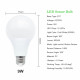 PIR Motion Sensor LED Bulb ctorch E27 220V Radar Sensor 9W PIR Motion Sensor LED Bulb ctorch E27 220V Radar Sensor 9W