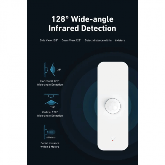 Détecteur de mouvement WiFi  PIR Tuya pour maison connectée P01