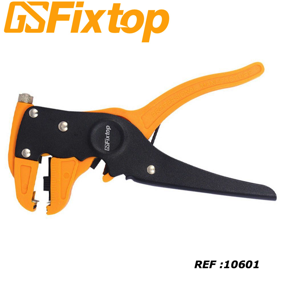 Pince à Dénuder Isolée Électricien 170 Mm | Réglable, Ergonomique, Précise 0-5 Mm GOLDTOOLS