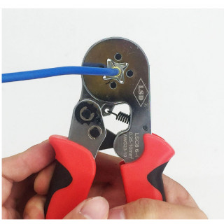 Hibisaws Pince à Sertir HSC8 6-4,1200, 0.25-10mm²-Pince Sertir Cosse pour  Installations Électriques et Réparations de Véhicules-Pinces à Sertir  Polyvalentes : : Bricolage
