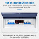 Protecteur de courant de tension triphasé Bms electric BDR1-4P 63A